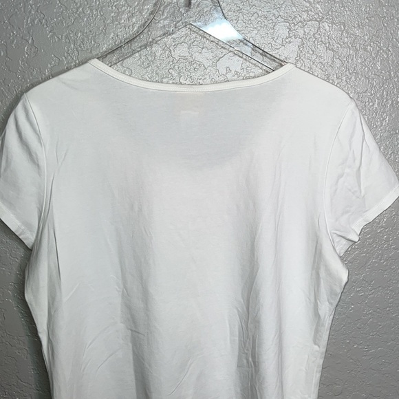 Ruby Rd White Top With Tassels and Beads Design - Picture 6 of 6